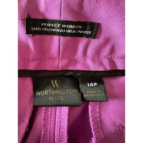 NWT Worthington The Perfect Trouser size 14P - Picture 3 of 8
